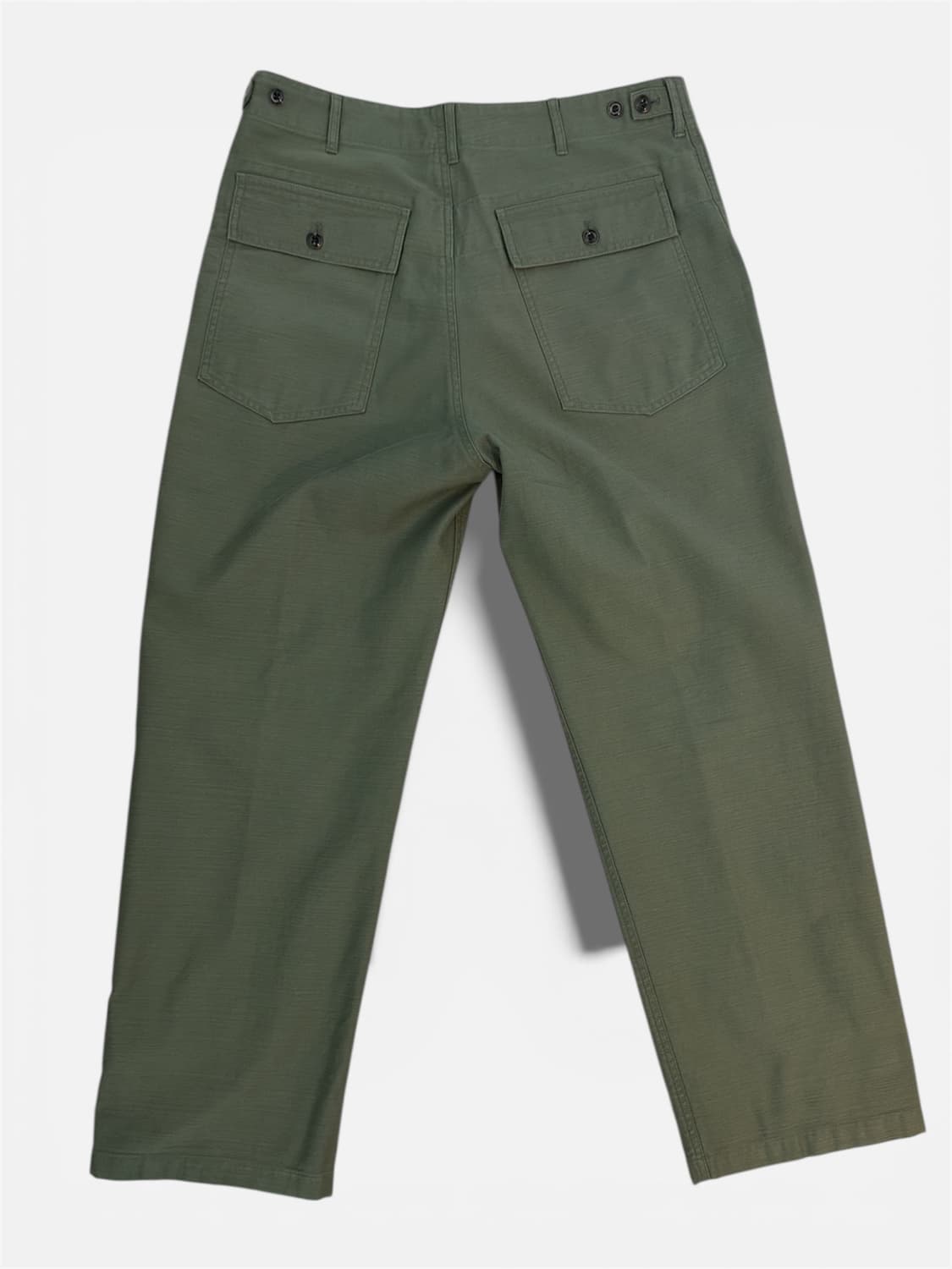 카미아 밀리터리 퍼티그 레귤러 팬츠 카키 상품이미지4