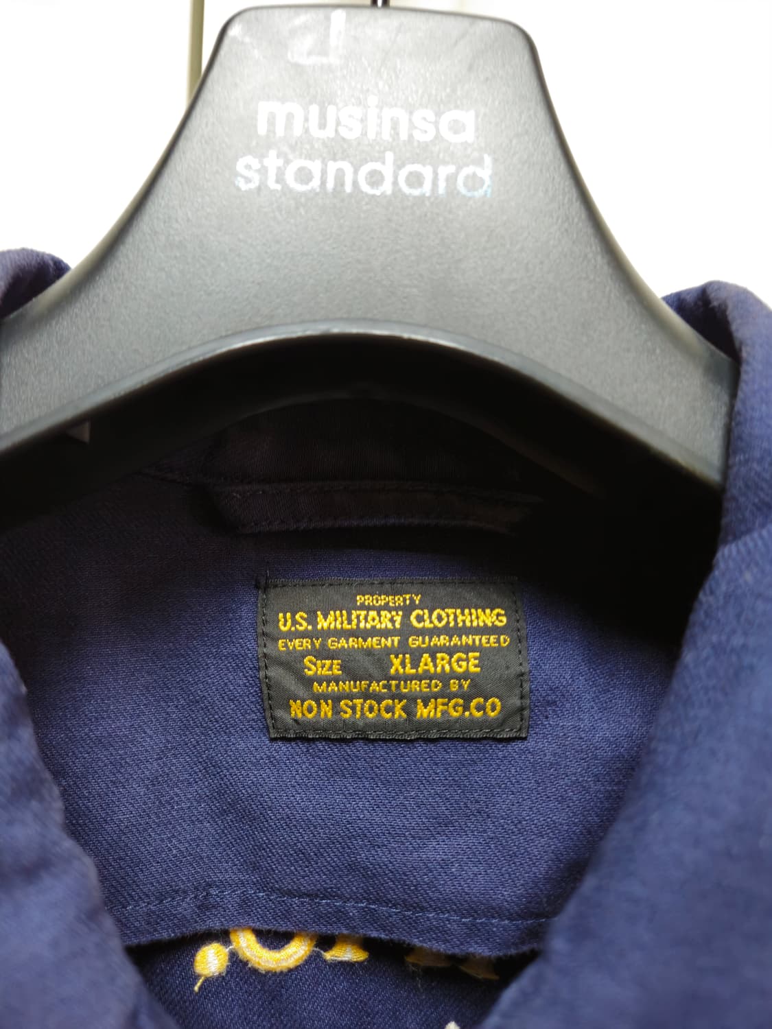 브론슨 논스탁 한국전쟁 6147 전술항공통제단 모스키토 클럽 자켓 XL 상품이미지4