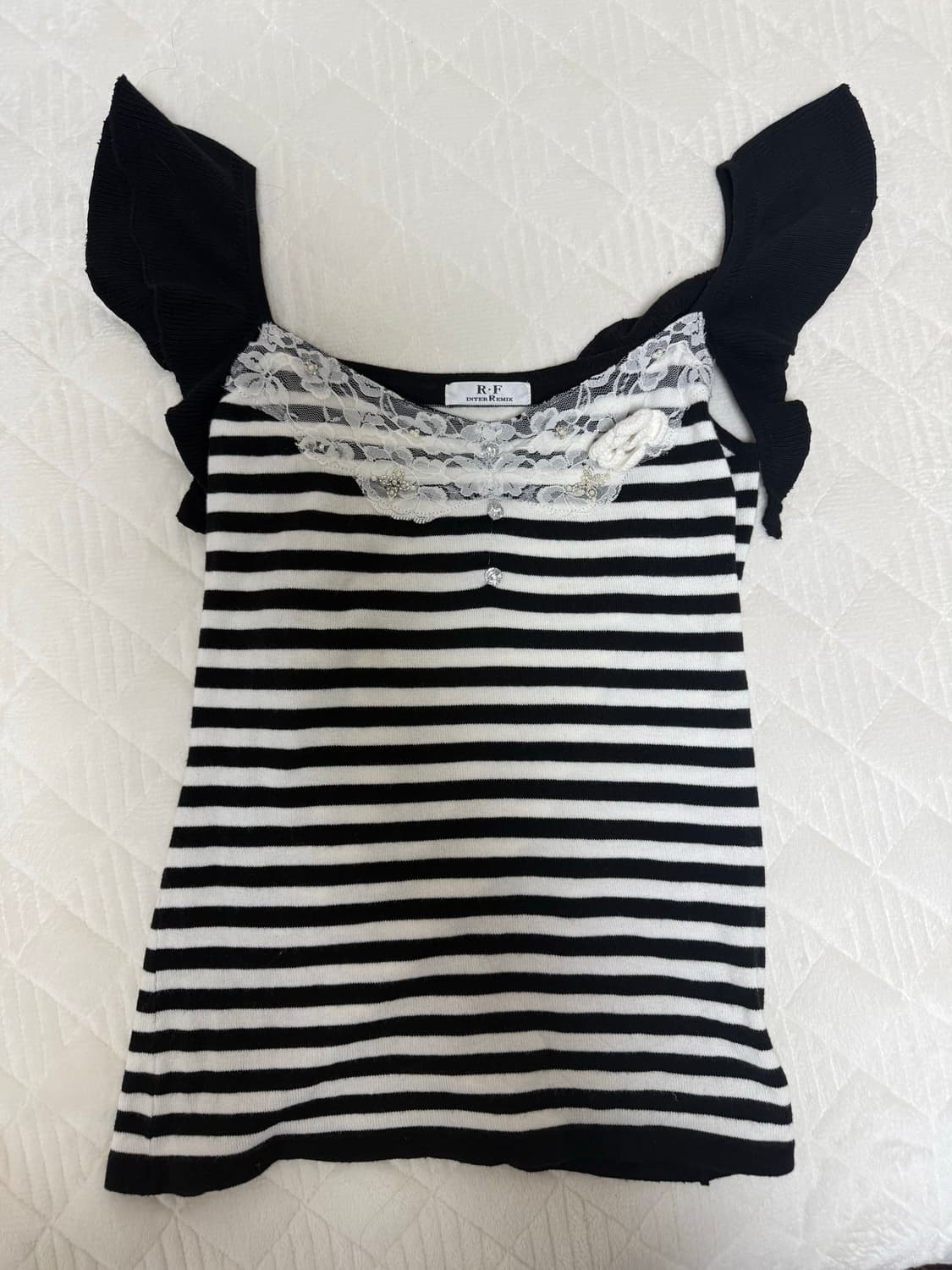 일브 공겜여주 레이스 나시 오네갸루 상품이미지1