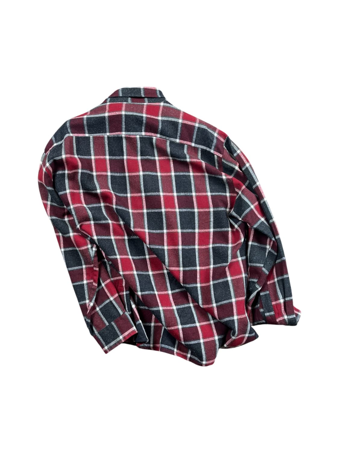 Vintage 레드 체크패턴 셔츠  상품이미지3