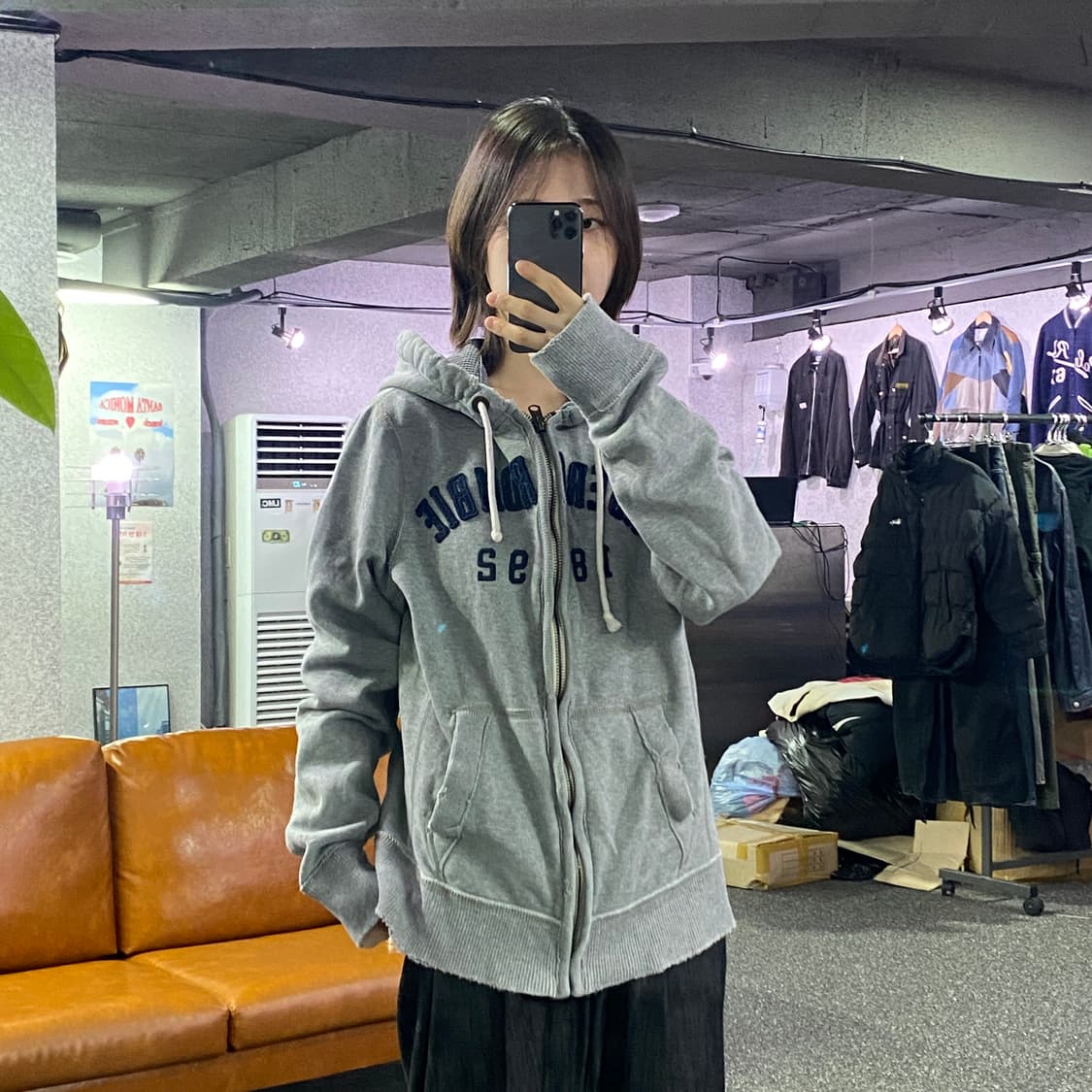 아베크롬비 아치로고 1892 후드집업 B3135 상품이미지1