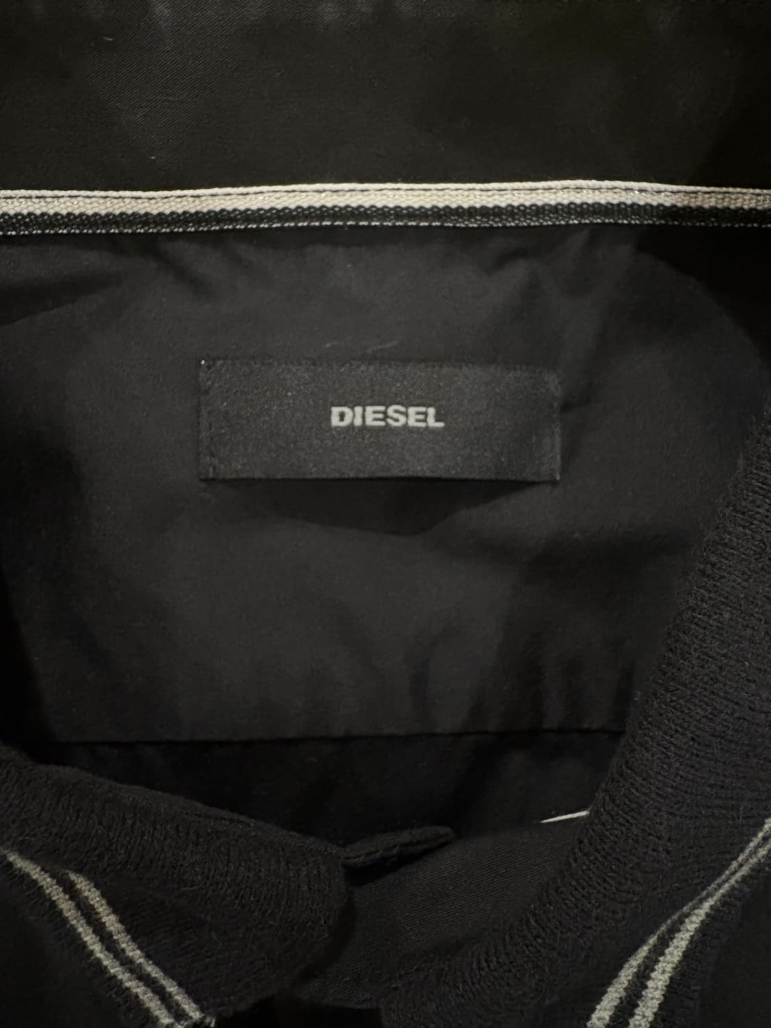 디젤 스트라이프 카라 셔츠 상품이미지5