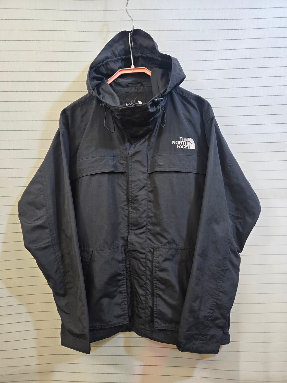 노스페이스 블랙 후드자켓  상품이미지1