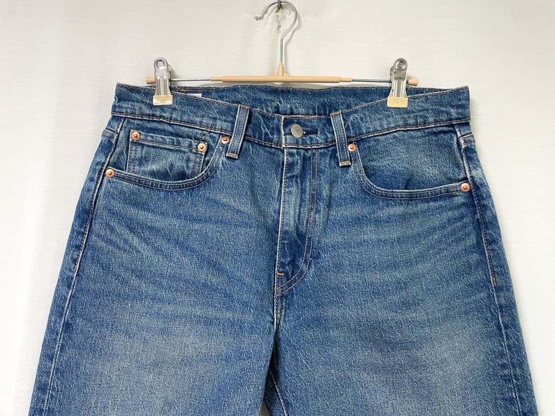 리바이스 프리미엄 502 빅E 가죽패치 신축성 테이퍼드핏 데님팬츠 32 상품이미지3