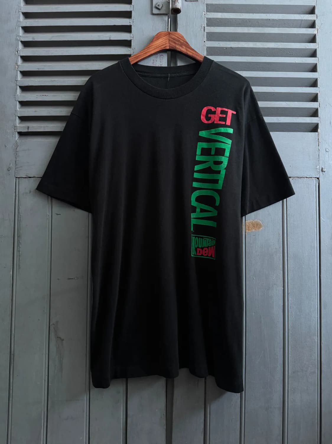[XL]90's USA 빈티지 마운틴 듀 프린팅 티셔츠 상품이미지1