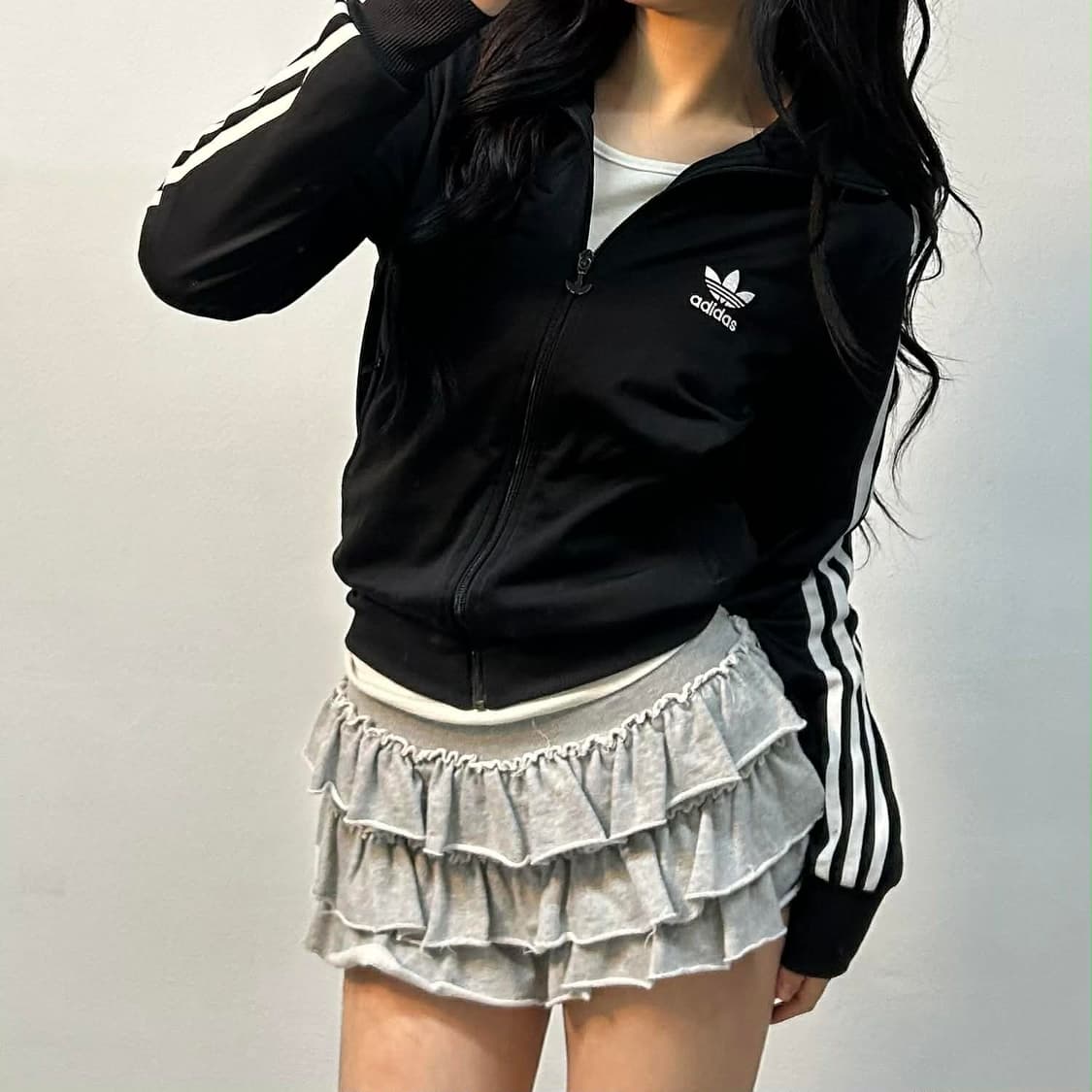 아디다스 파이어버드 세미크롭 제니 트랙탑 희귀져지(90) 상품이미지1