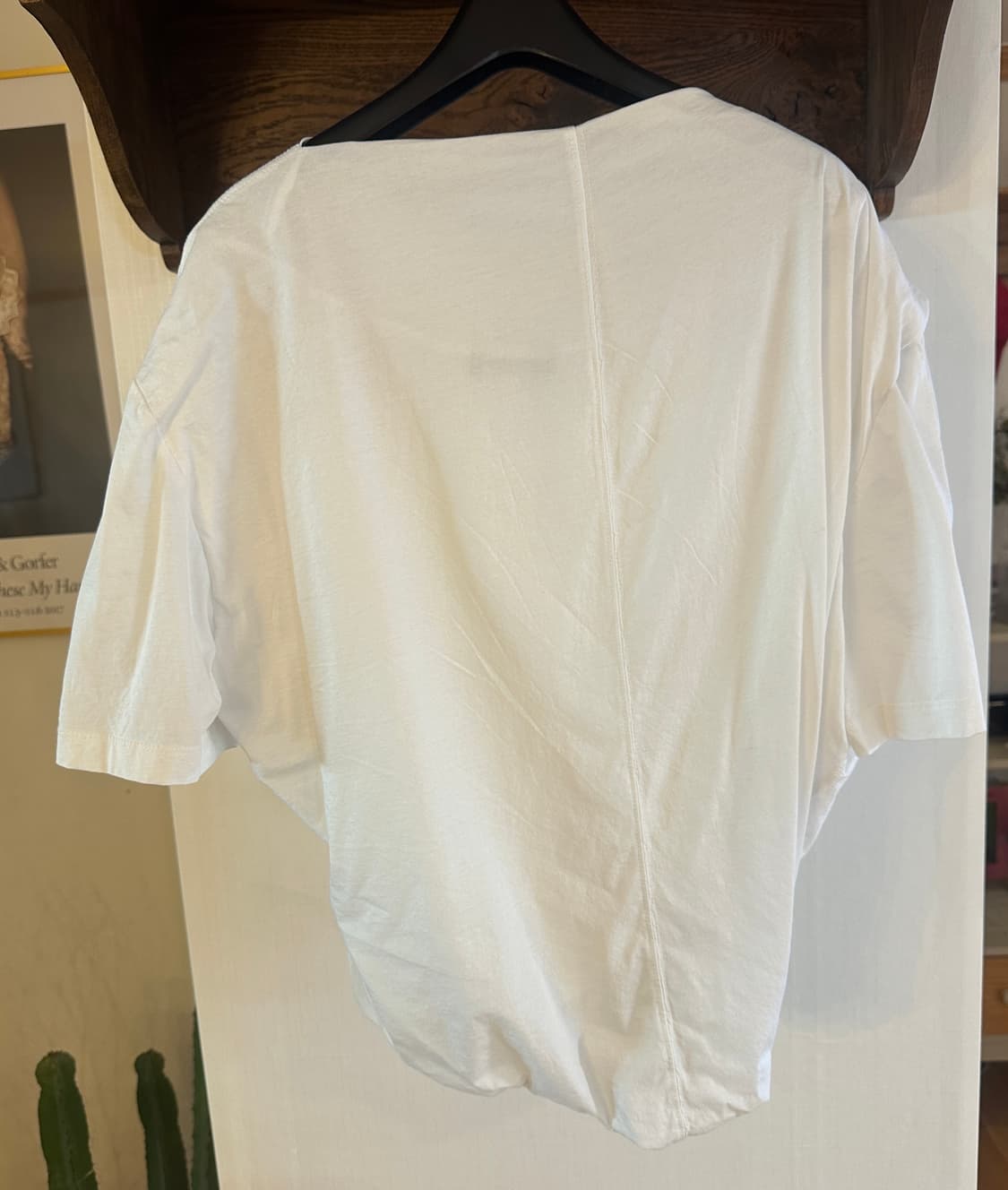 LCDC 화이트 트위스트 티셔츠 (M) 상품이미지7