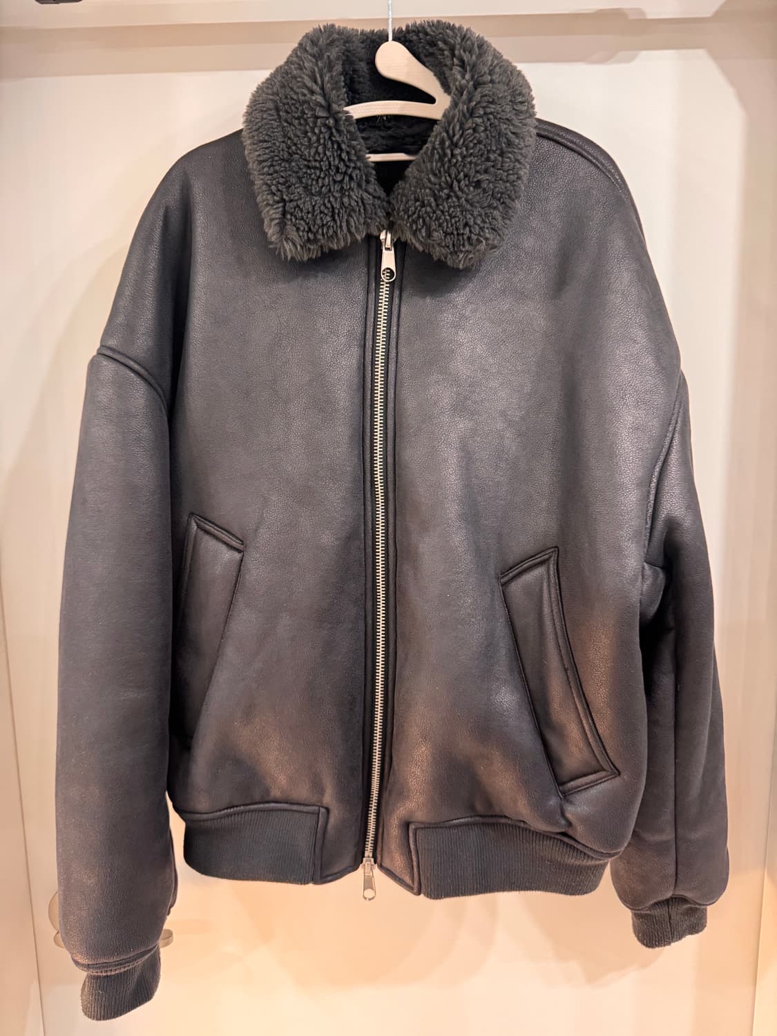 자라 남자 무스탕 상품이미지1