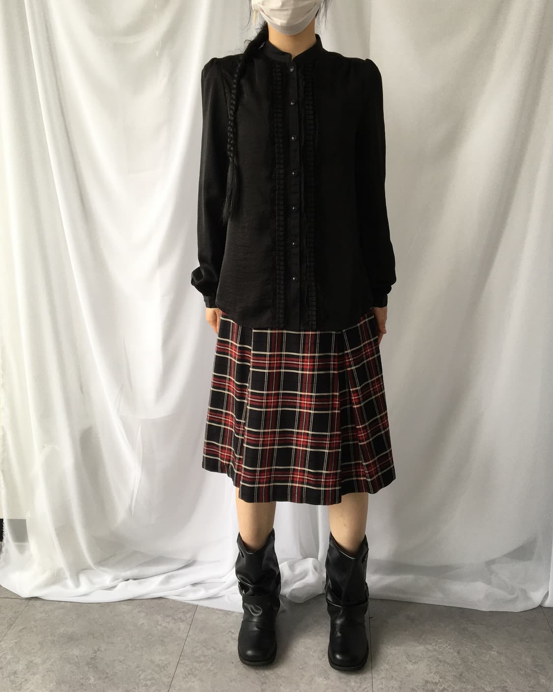 Pleats point shirt 상품이미지5