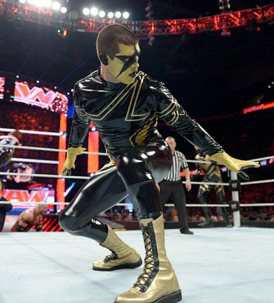 WWE Stardust Face the strange print T 상품이미지10