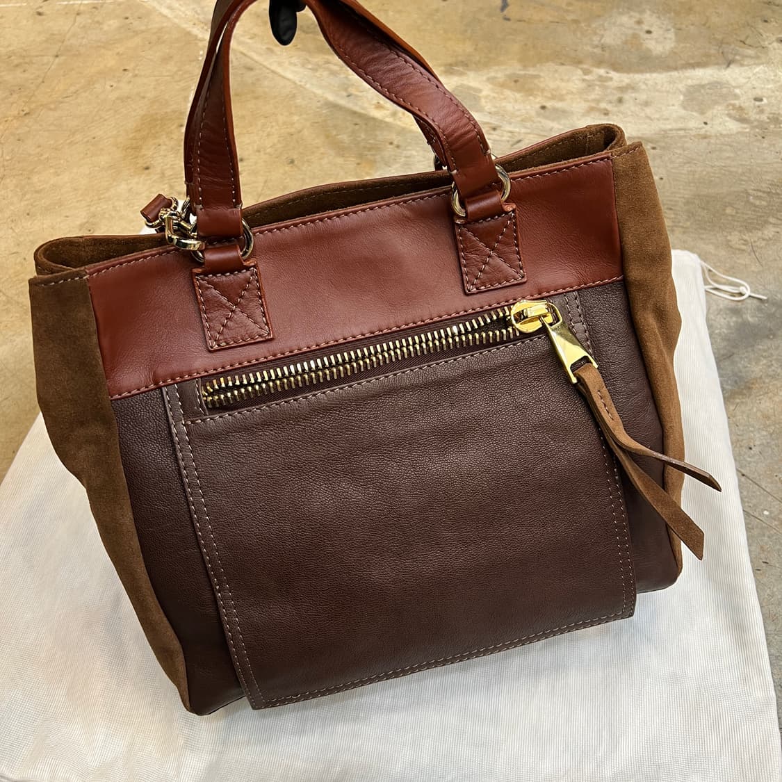 Via Repubblica 멀티컬러 레더백 상품이미지3