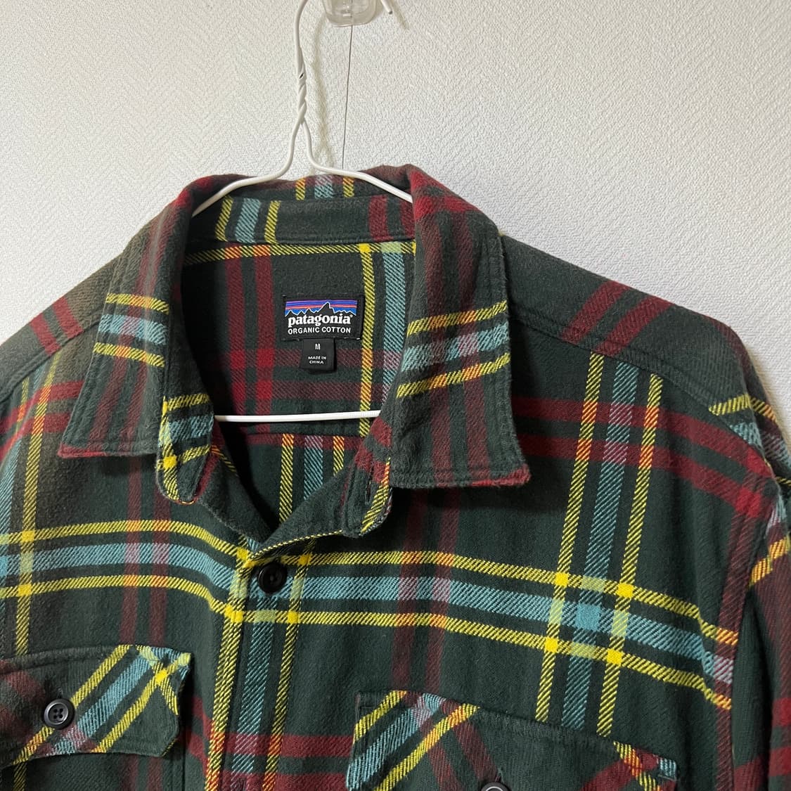 파타고니아 오가닉코튼 플라넬 체크 셔츠 m 상품이미지2