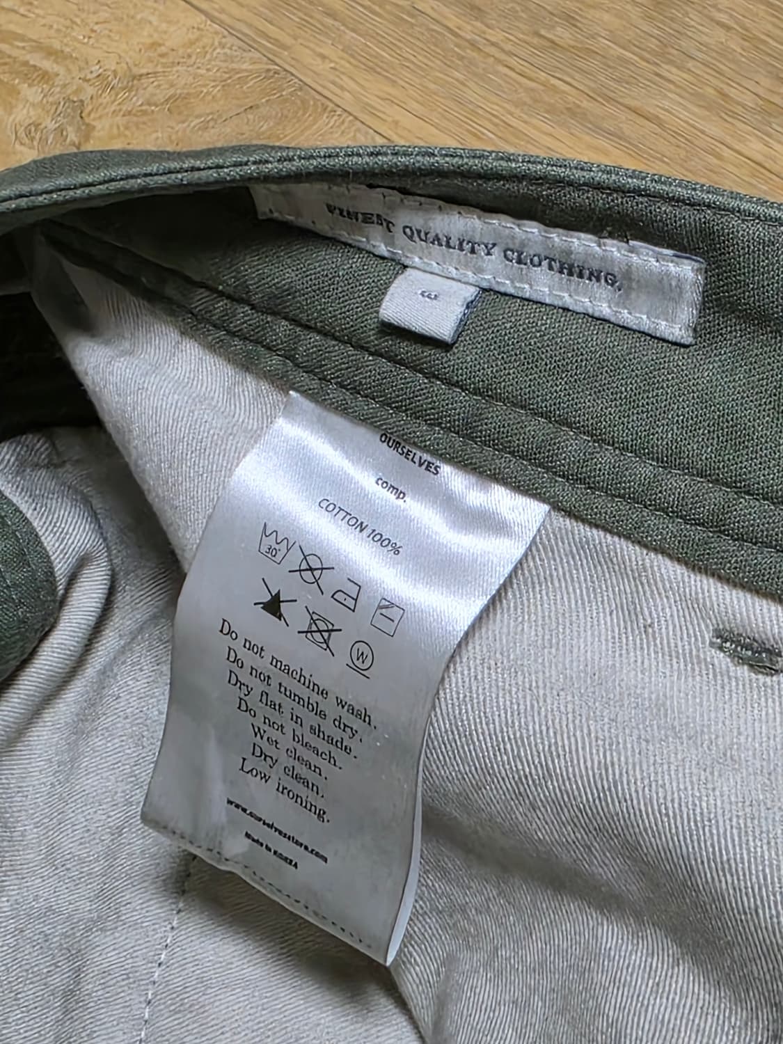 [3] 아워셀브스 백사틴 BDU 팬츠 올리브 상품이미지4