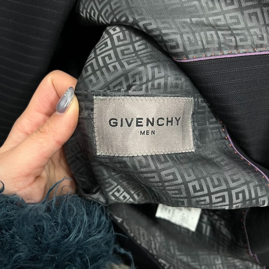 지방시 스트라이프 3버튼 블레이저 v0958 상품이미지6