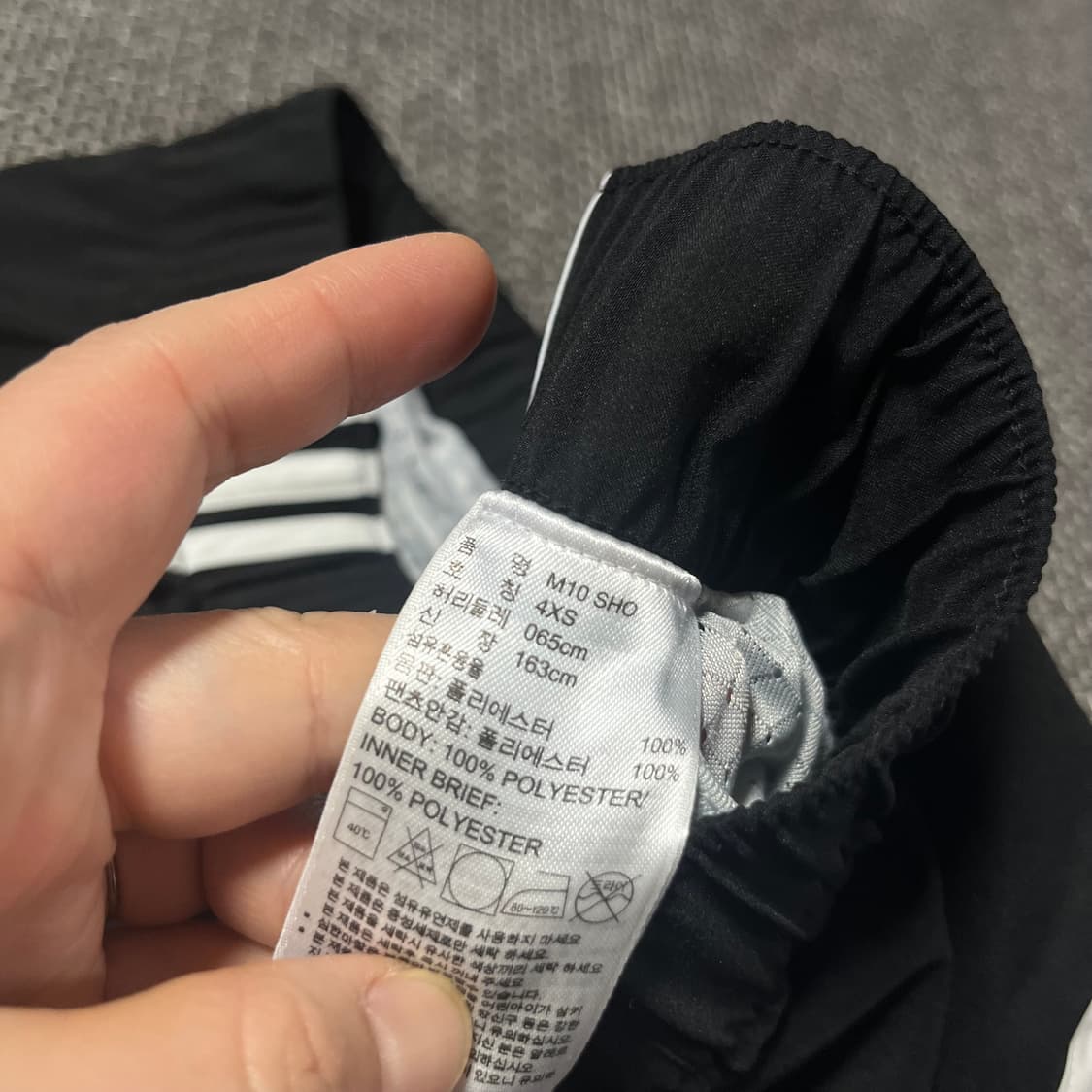 아디다스 쇼츠 숏팬츠 반바지 블랙 상품이미지3