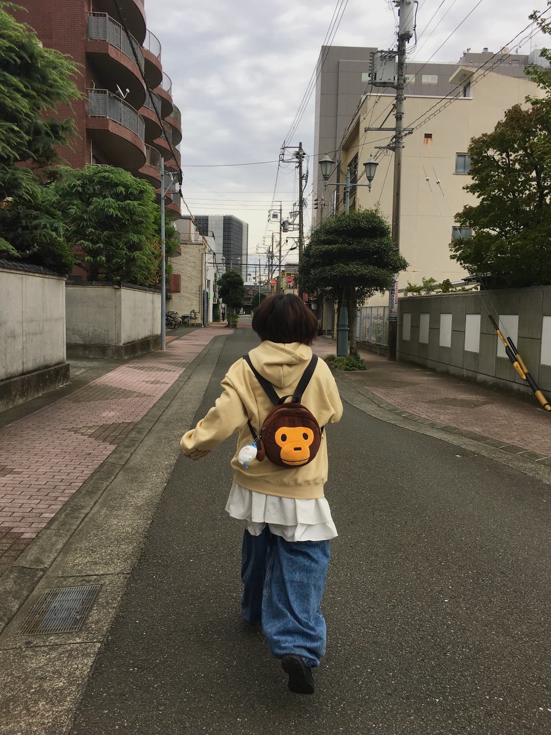 카이파이 글린트 스터드 후드집업 옐로우 상품이미지2