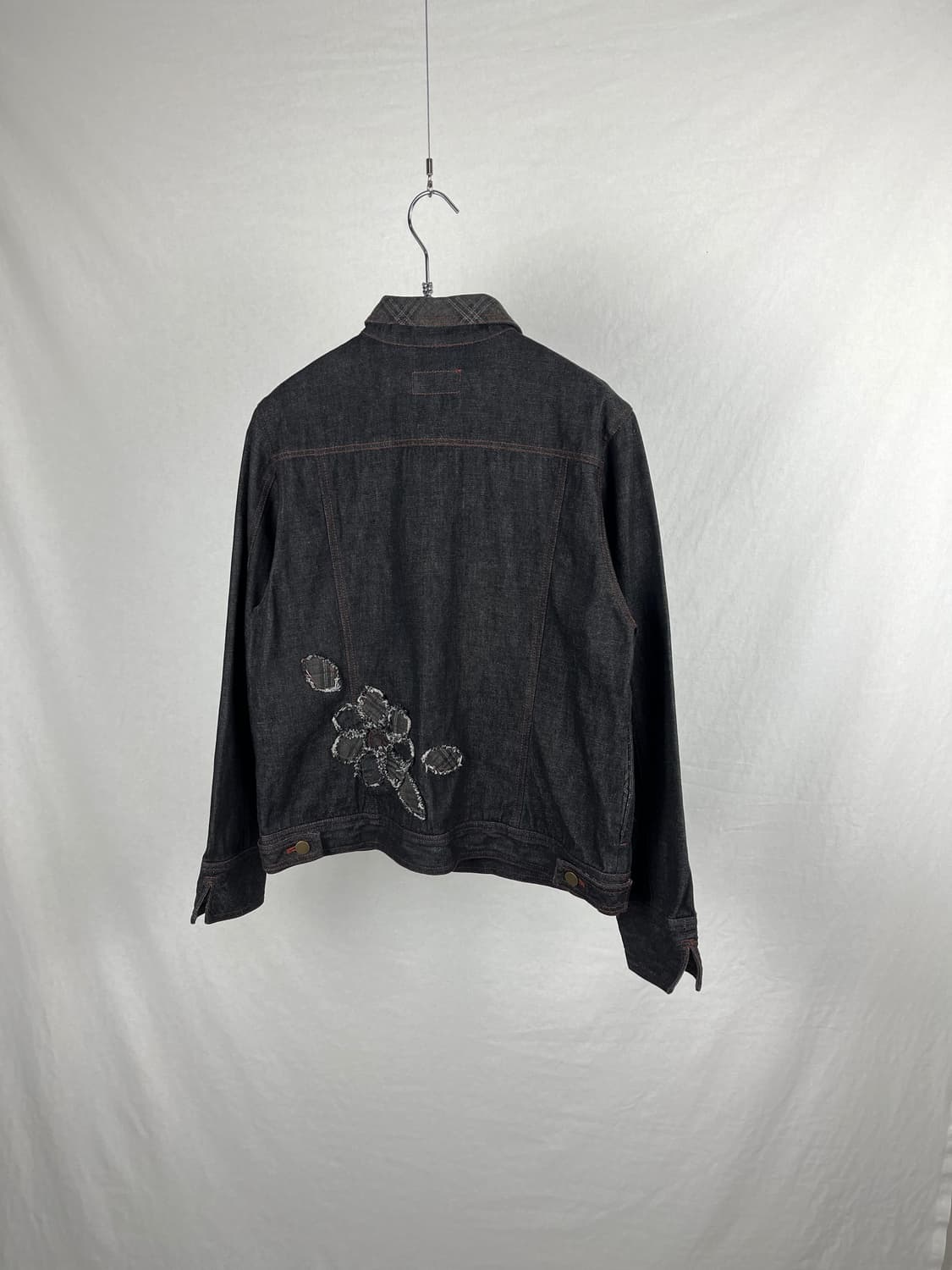Vintage (maede in japan) 패치워크 데님 자켓  상품이미지5
