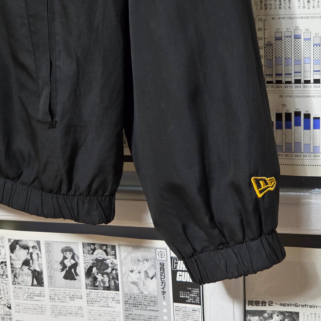 뉴에라 오버핏 바람막이 후드집업 상품이미지5