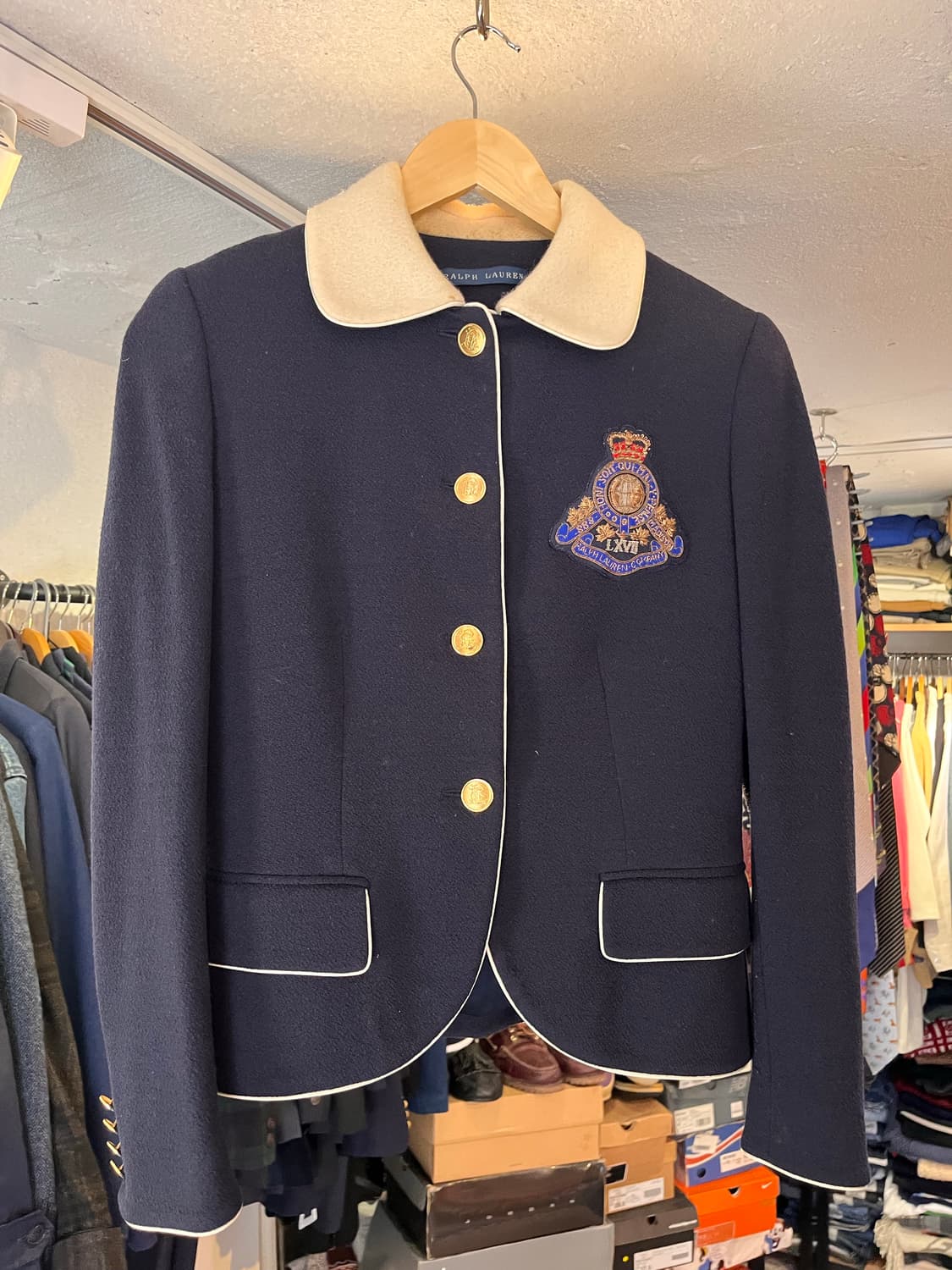 랄프로렌 울 블레이저 (이탈리아제) 상품이미지1