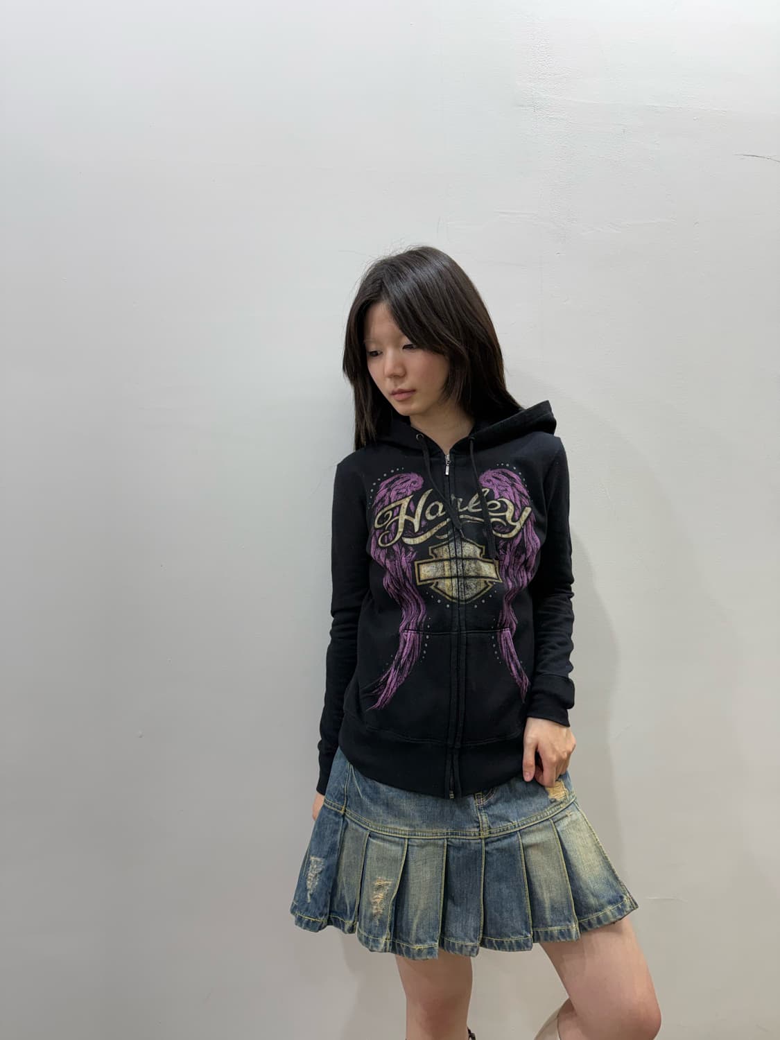 할리 데이비슨 후드집업 상품이미지5