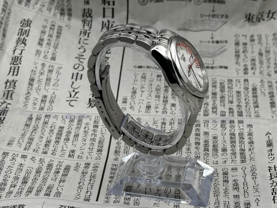 [빈티지] 세이코 5 오토매틱 SNK369 J1 "스피드 레이서" 상품이미지3