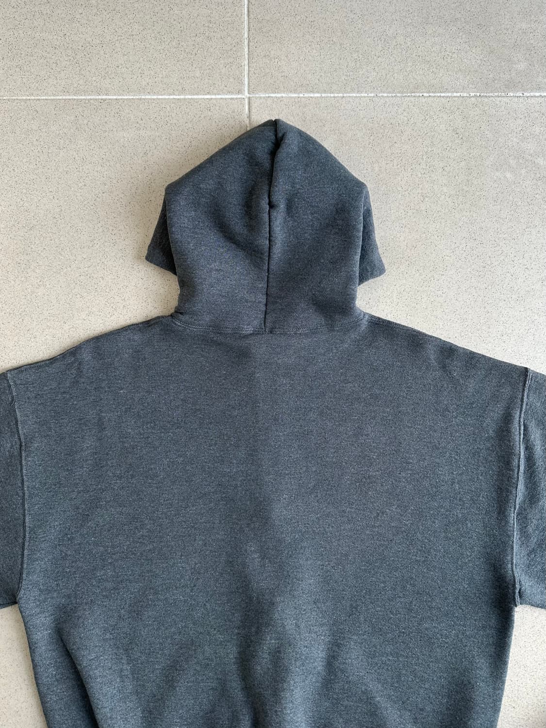 90s 빈티지 러셀 후드집업 다크그레이 L USA 상품이미지5