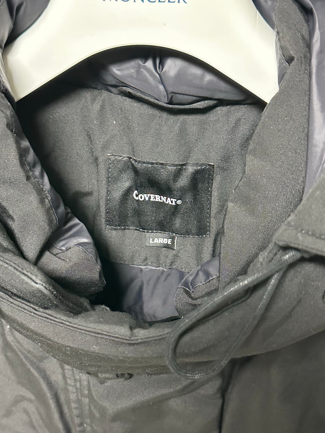 커버낫 피쉬테일 파카 블랙 상품이미지5