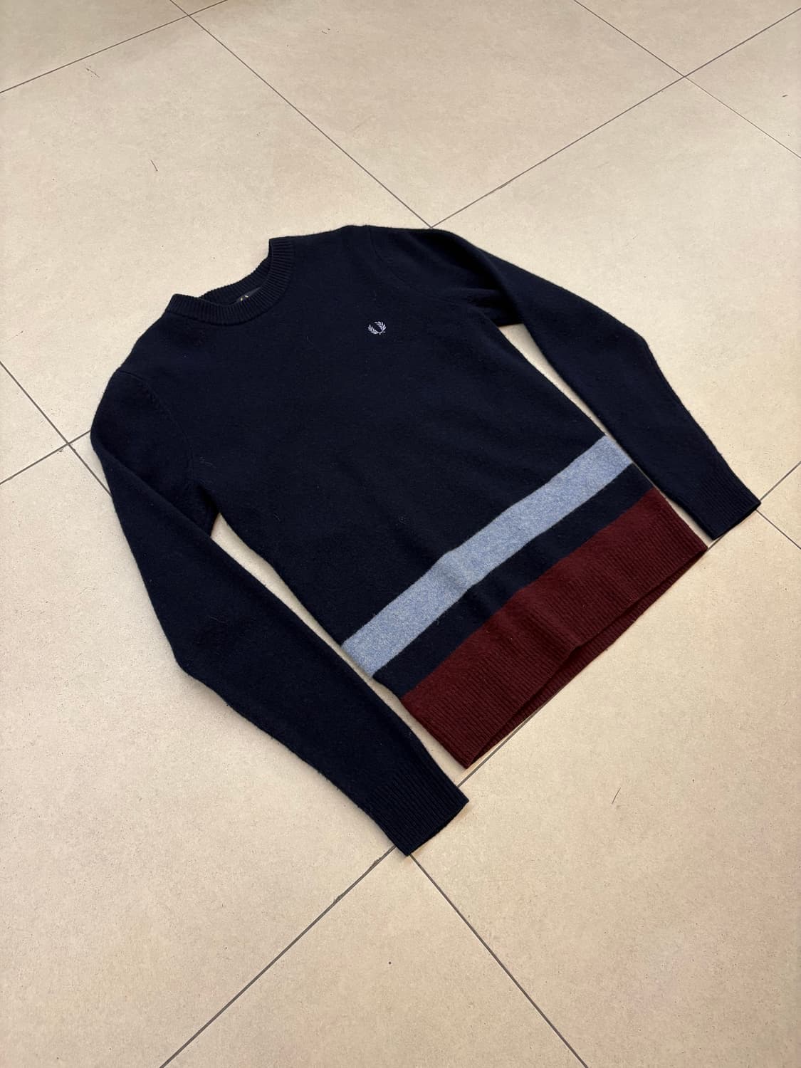 프레드페리 램스울 니트 롱슬리브  상품이미지2