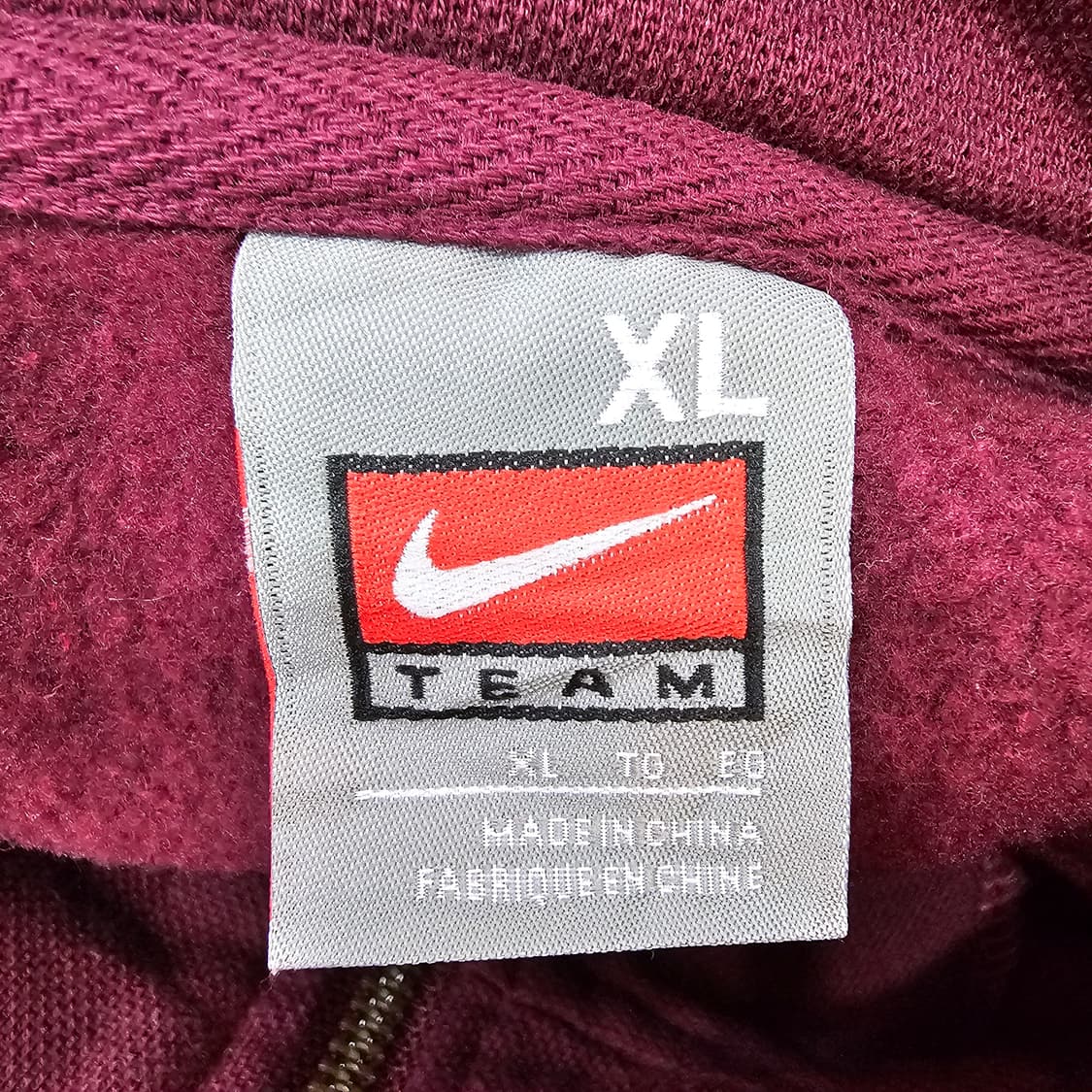 나이키 팀라인 VT컬리지 기모 반집업 스웻셔츠 상품이미지9