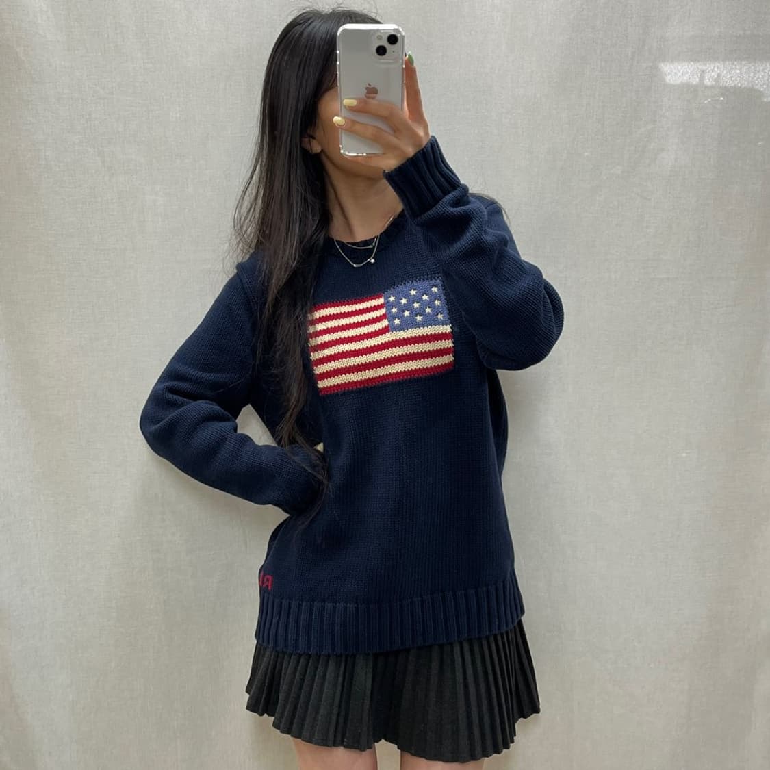 폴로 랄프 로렌 성조기 니트/#3616 상품이미지1