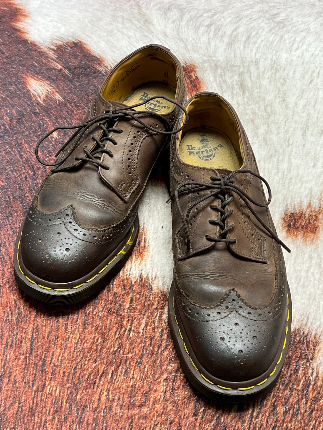 [270] 닥터마틴 브라운 브로그 윙팁 42 상품이미지2