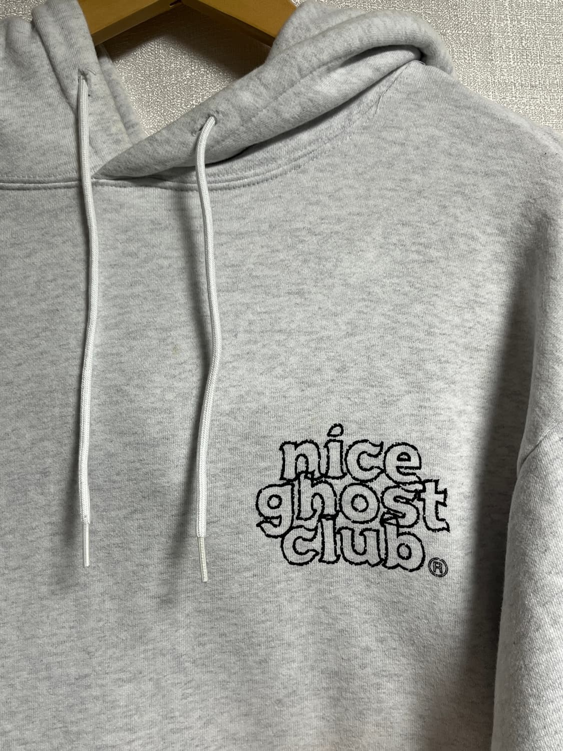 나이스고스트클럽 오버핏 후드티셔츠 L 상품이미지5
