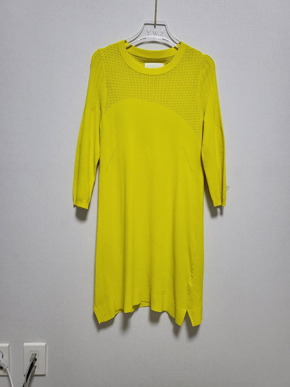 Zadig&Voltaire 옐로우 니트 원피스 55-66 상품이미지2