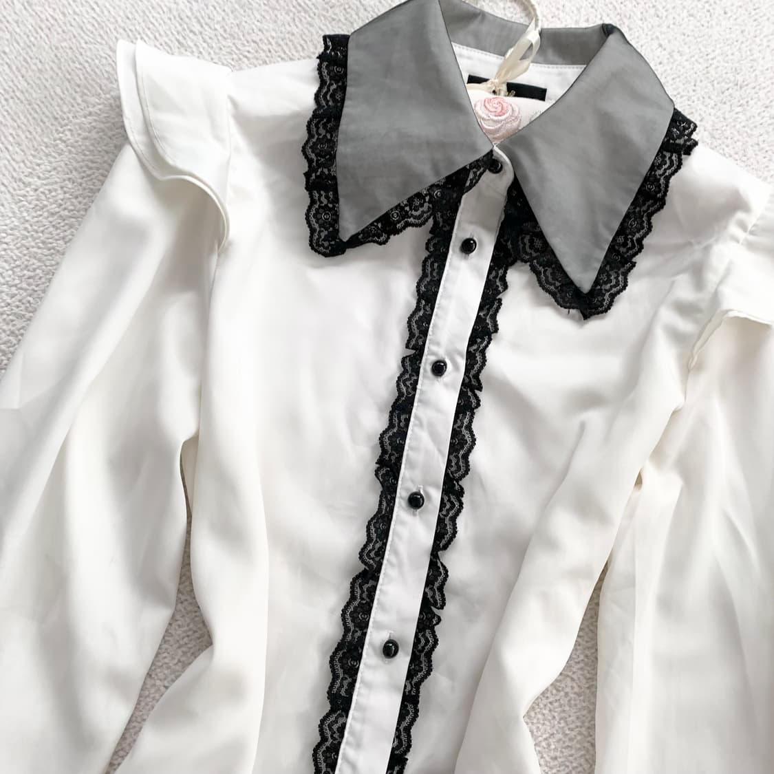 Rojita ♥ 로지타 빅카라 레이스 블라우스 상품이미지2