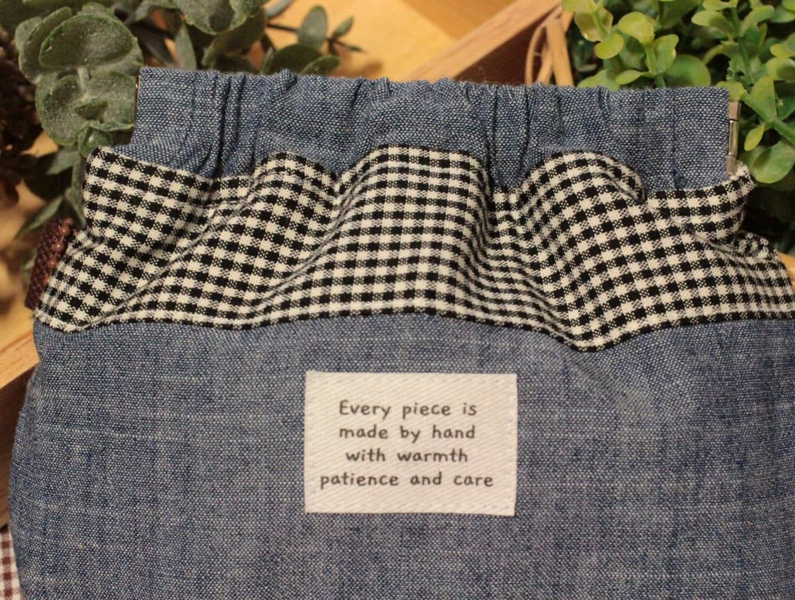 핸드메이드 셔링 바네 파우치 상품이미지5