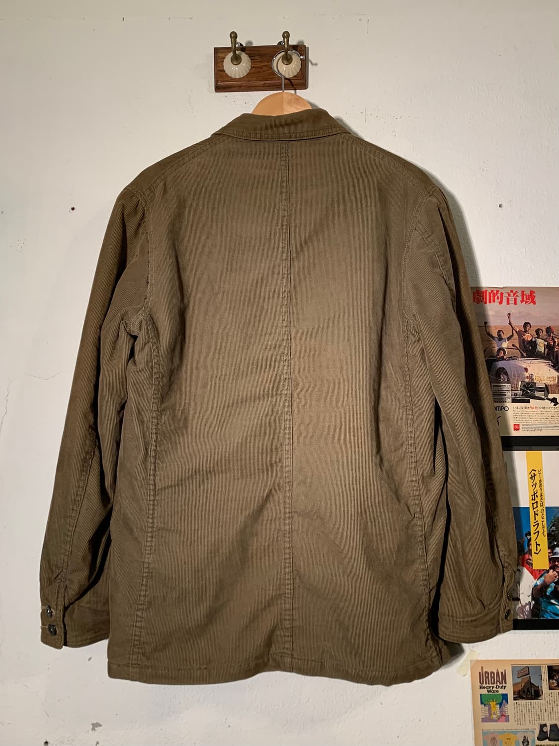 00’s 스투시 authentic gear 코듀로이 보아 워크자켓 상품이미지7