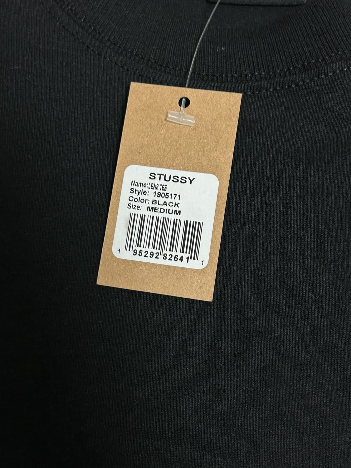스투시 반팔 티셔츠 검정 m사이즈 상품이미지3