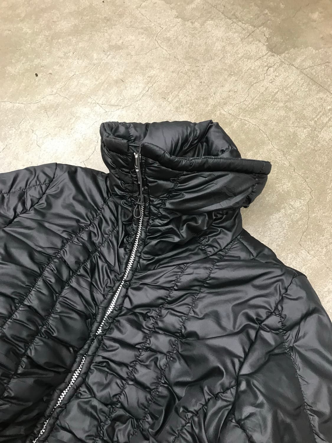 Shirring high neck light padding 상품이미지3