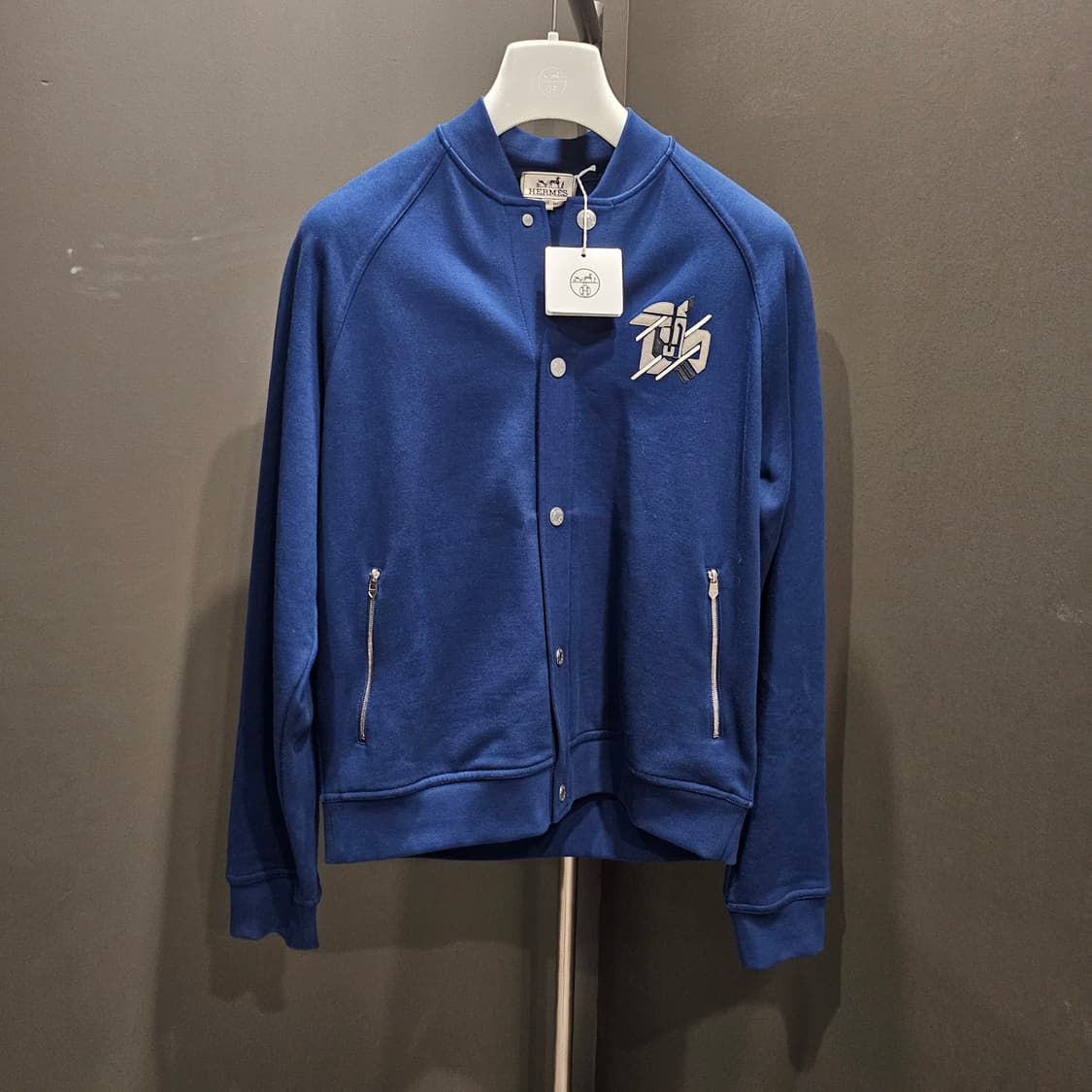 에르메스 주 다 드레스 인디고블루 바시티 자켓 상품이미지2