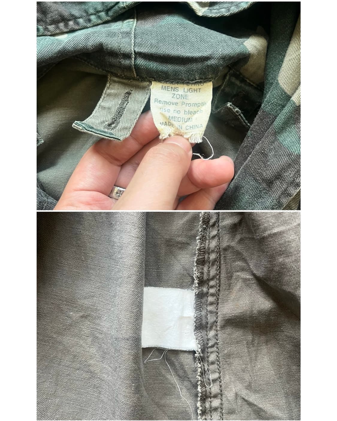 Jpn Vintage Camo Fishtail Hood Parka 상품이미지9