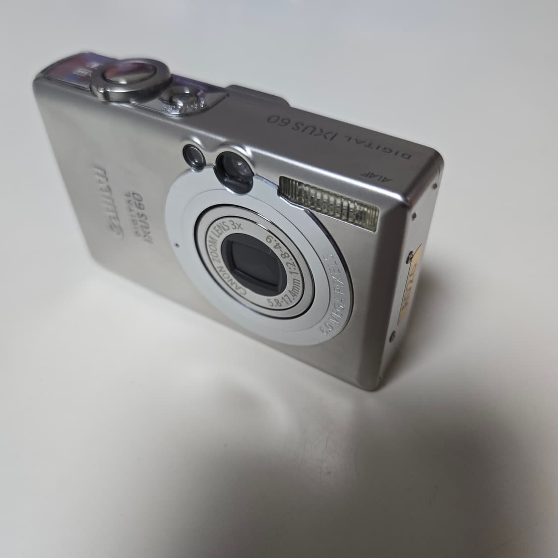 캐논 디지털 익서스 60 은색 카메라 상품이미지3