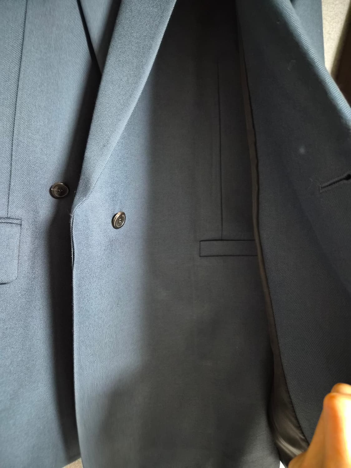 송지오옴므 더블 레이어드 블레이저 자켓 팝니다 우영미 솔리드옴므 타임옴므 상품이미지3