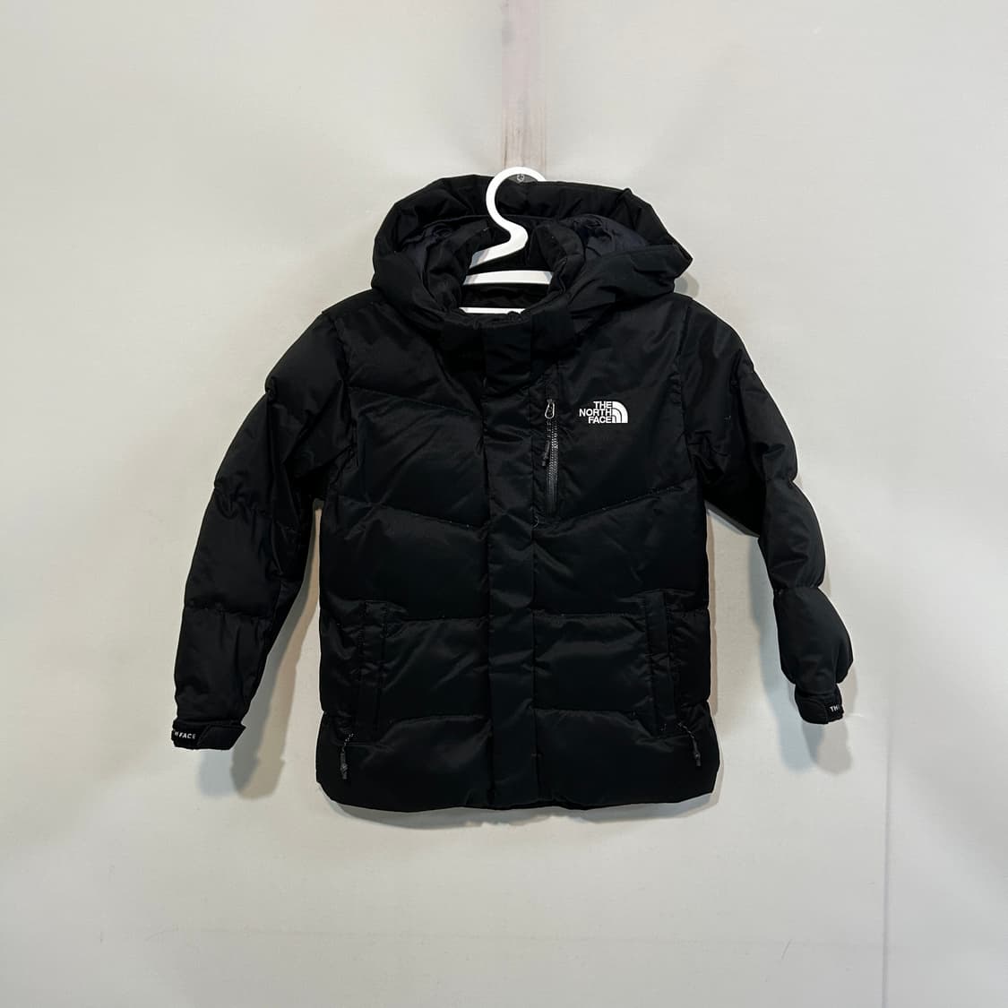 노스페이스 키즈 덕다운 패딩 120 블랙 상태최상 상품이미지1