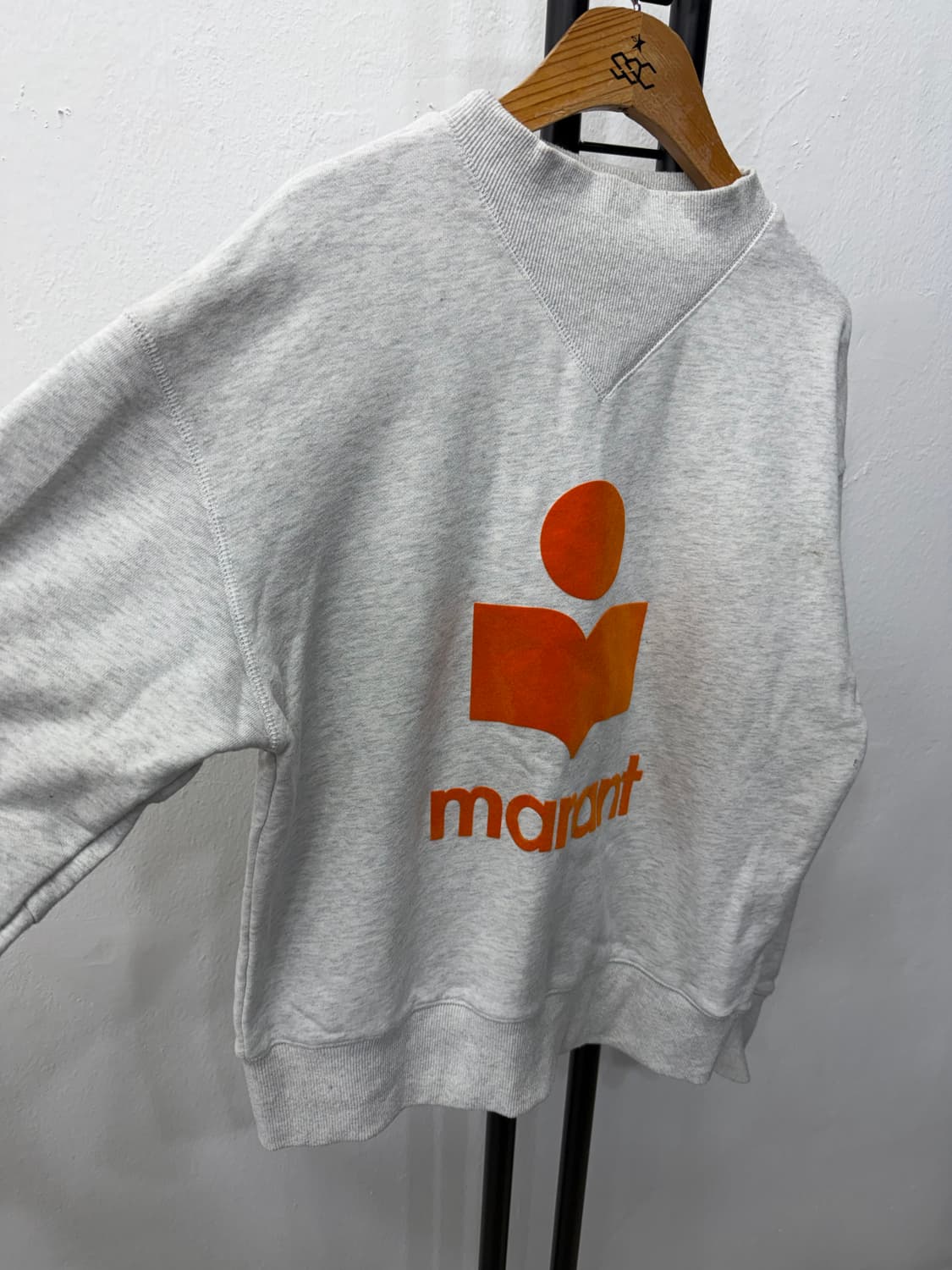 정품) 이자벨마랑 여성 모비 로고 맨투맨 스웻셔츠 34 상품이미지2