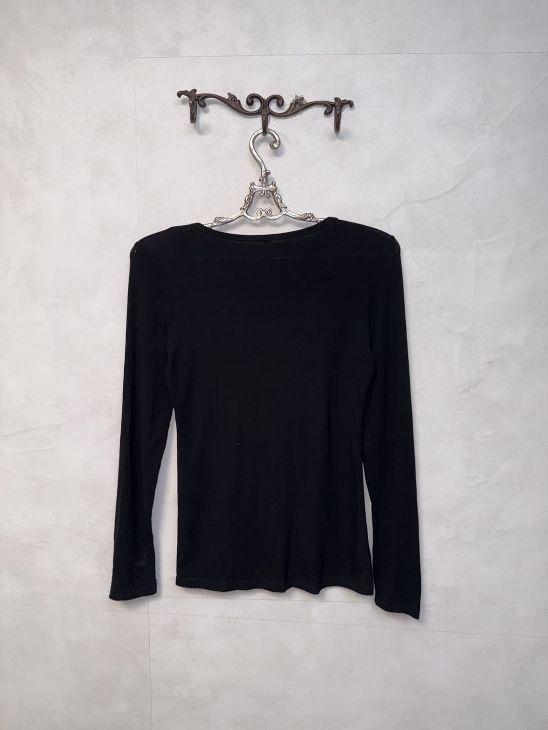 Black flame heart cubic long sleeve 상품이미지6