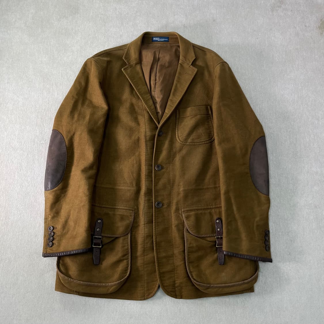 100 폴로랄프로렌 헤비 코튼 헌팅 블레이저 자켓 상품이미지1