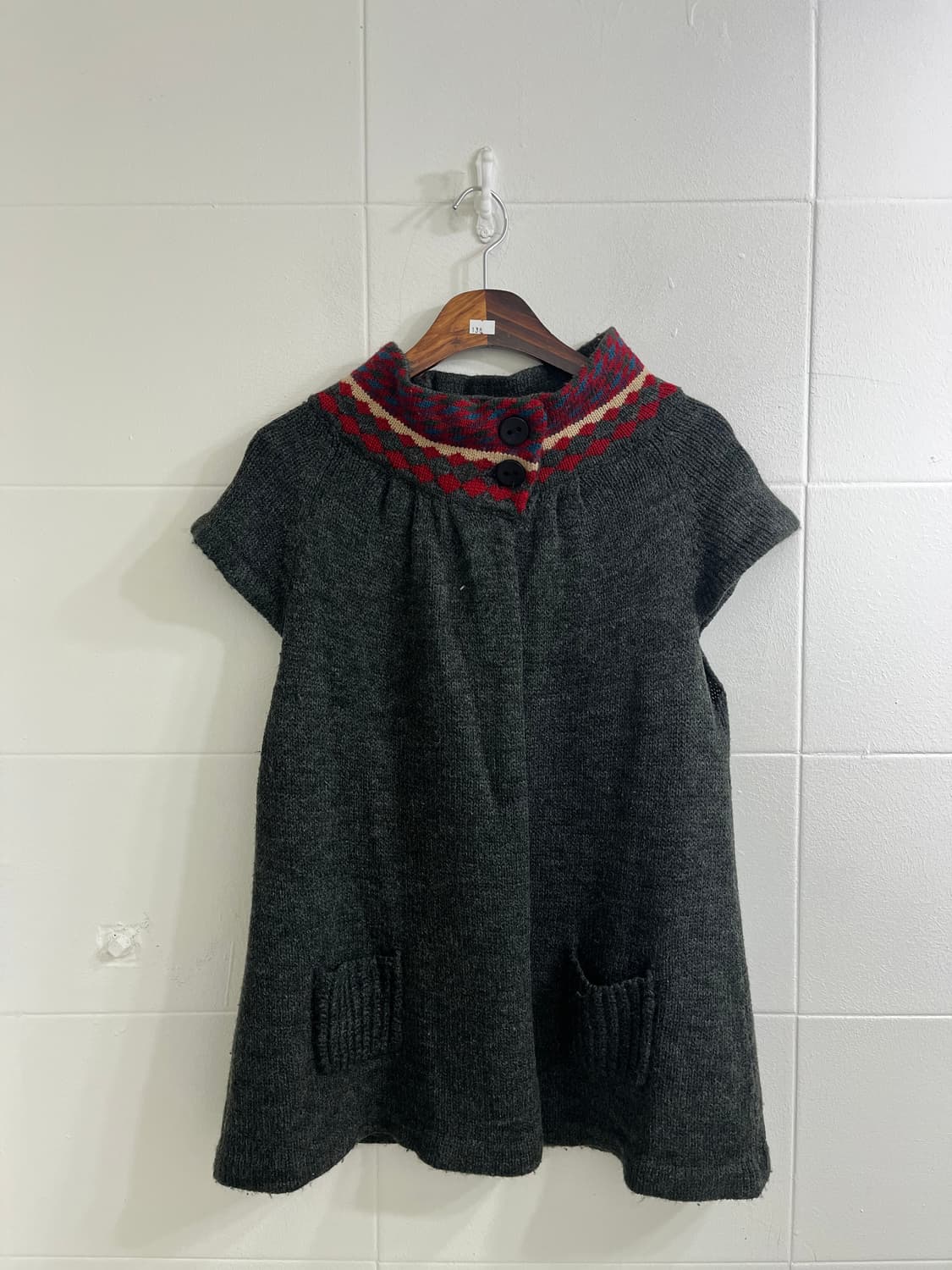 데일리 히피 하구미 모리걸 패딩 코디세트 상품이미지5