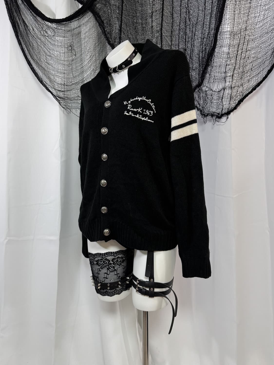 lettering cardigan 상품이미지3