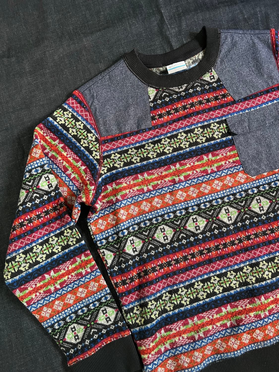 컬럼비아 페어아일 패턴 니트 상품이미지2