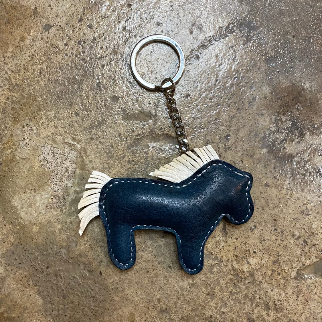 빈티지 가죽 말 키링 상품이미지1